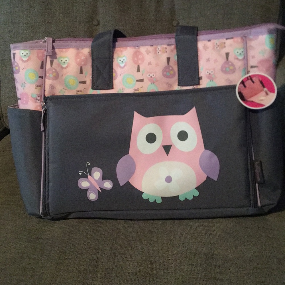 Sold on Mercari - Babyboom Owl Diaper Bag